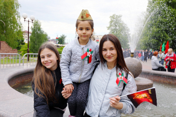 Около 140 тысяч человек приняли участие в праздновании Дня Победы в Гродненской области