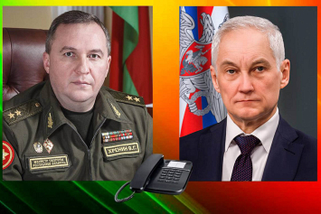Хренин и Белоусов обсудили текущее состояние двусторонних отношений Беларуси и России