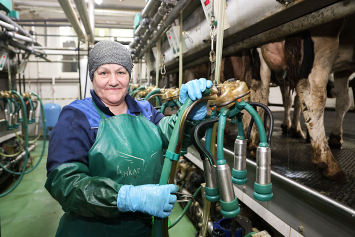 В Брестской области в январе — апреле производство молока выросло на 9,6 процента
