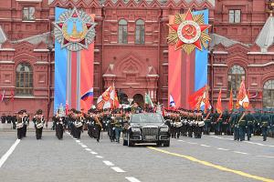 Путин и Лукашенко приняли участие в Параде Победы на Красной площади