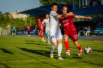 «Сморгонь» и «Ислочь» не выявили победителя в матче девятого тура чемпионата Беларуси по футболу