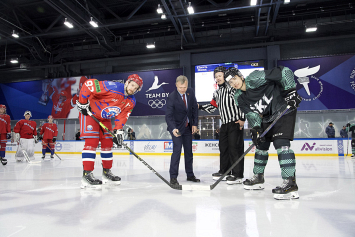 В Минске проходит первый в Беларуси турнир по хоккею 3х3 «Наперад у будучыню!»
