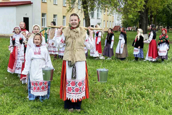 В Кличевском районе возродили старинный обряд, который предки издавна проводили после Пасхи 