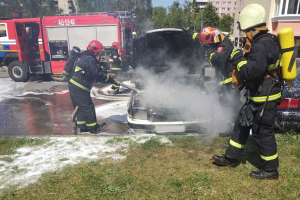 За минувшие сутки в Гродненской области горели квартира и две иномарки