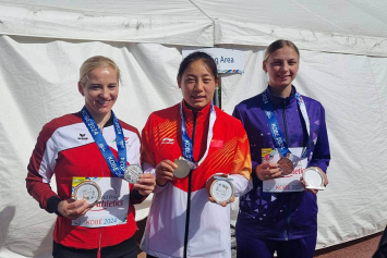 Белорусская копьеметательница Добровольская завоевала бронзу чемпионата мира среди паралимпийцев