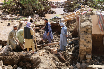Из-за наводнений в Афганистане погибли по меньшей мере 68 человек