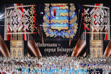 «Топотушки», рыцари и ложкари: Минская область представила свои таланты на фестивале «Беларусь — моя песня»