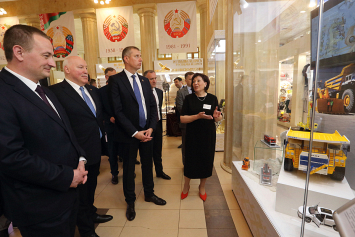 В павильоне «Республика Беларусь» на ВДНХ состоялась церемония официального открытия Дней Минской области