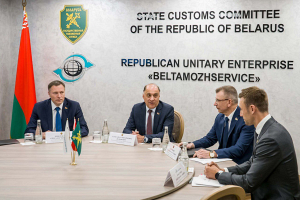 Государственный секретарь Совета Безопасности посетил «Белтаможсервис»