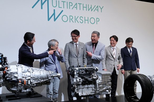 Toyota представила компактные двигатели, работающие на разных видах топлива