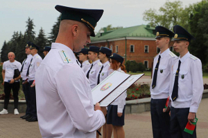 Более 20 новобранцев-таможенников приняли присягу в мемориальном комплексе «Брестская крепость-герой»
