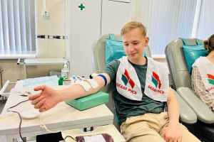 Молодежный актив РОО «Белая Русь» присоединился к акции «Родная кровь»