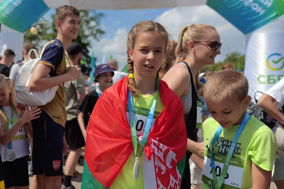 День защиты детей в Могилеве отпраздновали «Зеленым марафоном»