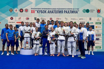 Белорусские дзюдоисты выиграли пять наград на Кубке Рахлина в Санкт-Петербурге