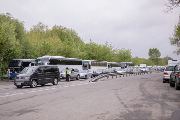 ГПК: коллапс автобусов на границе с Польшей сохраняется