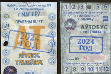 В Могилеве выявлены «безлимитные» проездные билеты