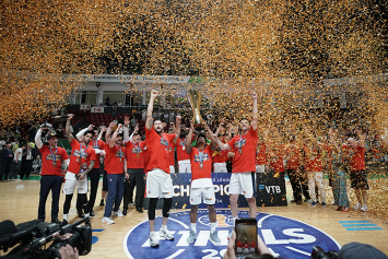 Баскетболисты ЦСКА в 11-й раз выиграли Единую лигу ВТБ