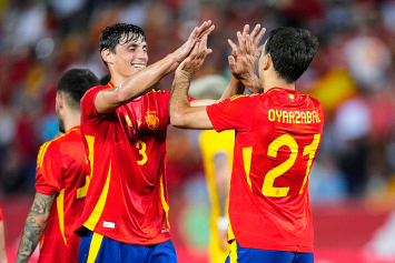Сборная Испании по футболу нанесла разгромное поражение команде Андорры в товарищеском матче