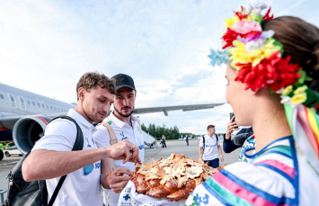 Сборные Беларуси и России готовят для болельщиков большое футбольное шоу