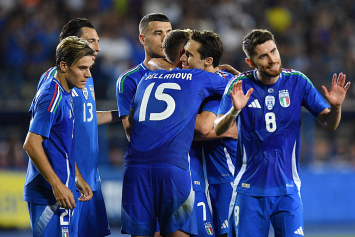 Сборная Италии по футболу победила команду Боснии и Герцеговины в товарищеском поединке