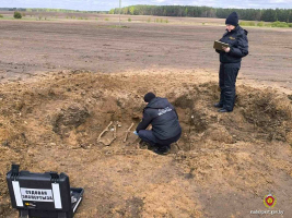 Судмедэксперты установили: найденным на поле под Глуском останкам более 70 лет