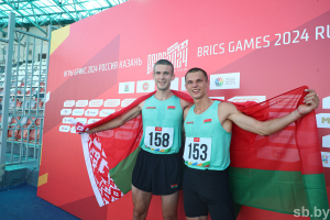 16 наград завоевали белорусские легкоатлеты в первый соревновательный день Игр БРИКС