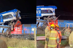 Два человека погибли в результате столкновения чилийского поезда с грузовым составом