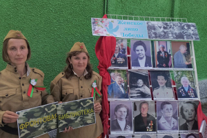 Передвижная выставка «Женское лицо Победы» посещает населенные пункты Гродненского района