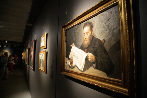 В Национальном художественном музее проходит выставка, посвященная юбилеям Юделя Пэна и Якова Кругера