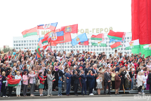 Главный праздник страны — День Независимости — белорусы отметили вместе с братьями-россиянами