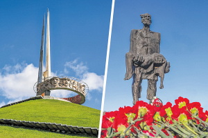 Ровно 55 лет назад в Беларуси были торжественно открыты мемориальные комплексы «Курган Славы» и «Хатынь»