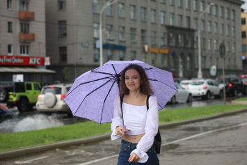 Фотофакт. Минск залило дождем