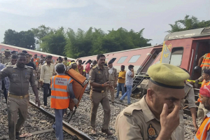 В Индии пассажирский поезд сошел с рельсов — есть погибшие