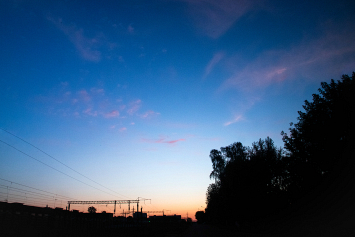 Фотозарисовка. Июльский рассвет в Минске