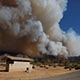 Лесной пожар угрожает тысячам домов в Лос-Анджелесе