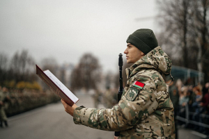 Присяга во внутренних войсках: как напутствовали молодых спецназовцев