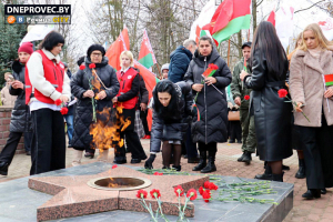 В Речице отметили день освобождения района от немецко-фашистских захватчиков