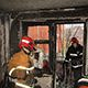 Во время пожара в витебской многоэтажке эвакуировали 10 человек
