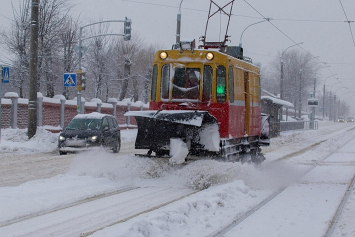 Общественный транспорт Минска работает по графику