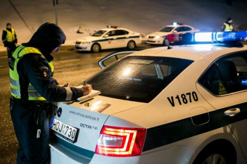 Бесправный белорусский водитель в седьмой раз попался полиции в Вильнюсе 