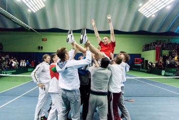 Сборная Беларуси по теннису рвется в Мировую группу