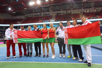 Сборная Беларуси вышла в полуфинал Мировой группы Кубка Федерации