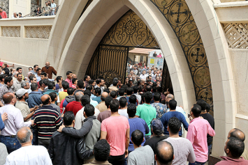 У церкви в Александрии прогремел взрыв, погибли 17 человек