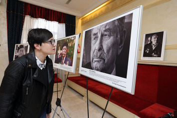 В Москве прошла выставка "Память в лицах героев войны"