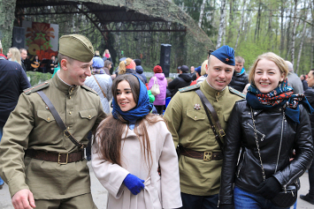 Как в Минске отмечали День Победы