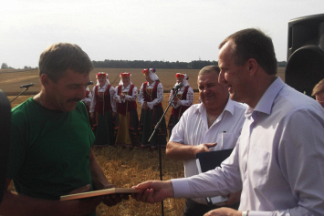 В Минской области уборка зерна приближается к финишу