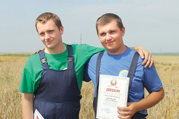 В КСУП "Олекшицы" Берестовицкого района урожай на треть выше прошлогоднего