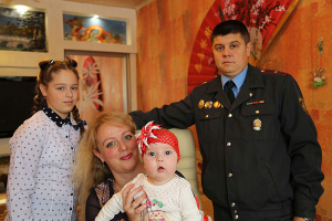 Супруги Хлиманковы из Витебска представят регион в финале  Республиканской акции МВД «Семья! Служим вместе!»