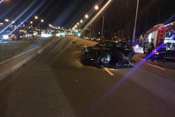 BMW и Audi столкнулись на Тимирязева, пострадали 4 человека