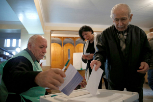 Выборы в местные органы власти проходят в Грузии